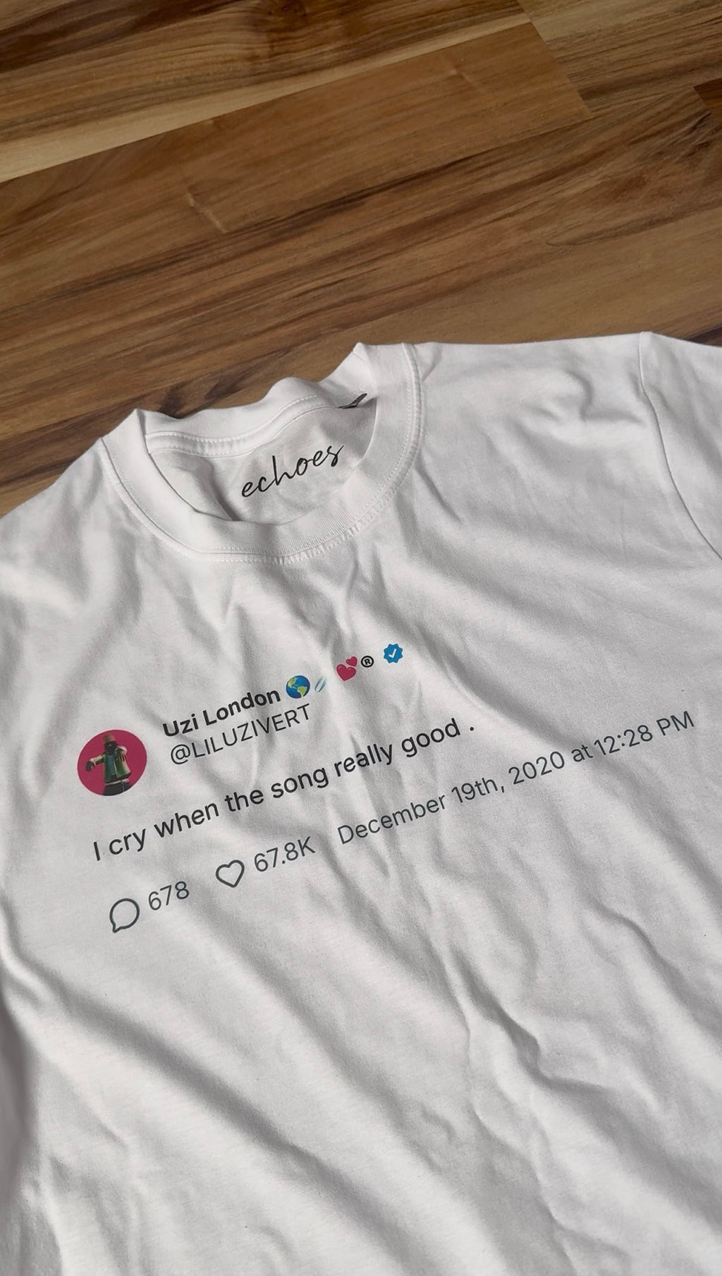 Uzi tweet tee