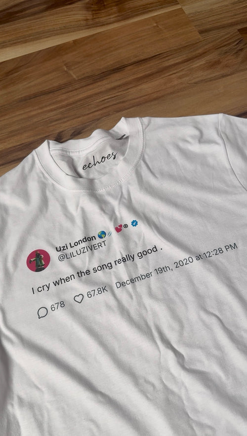 Uzi tweet tee