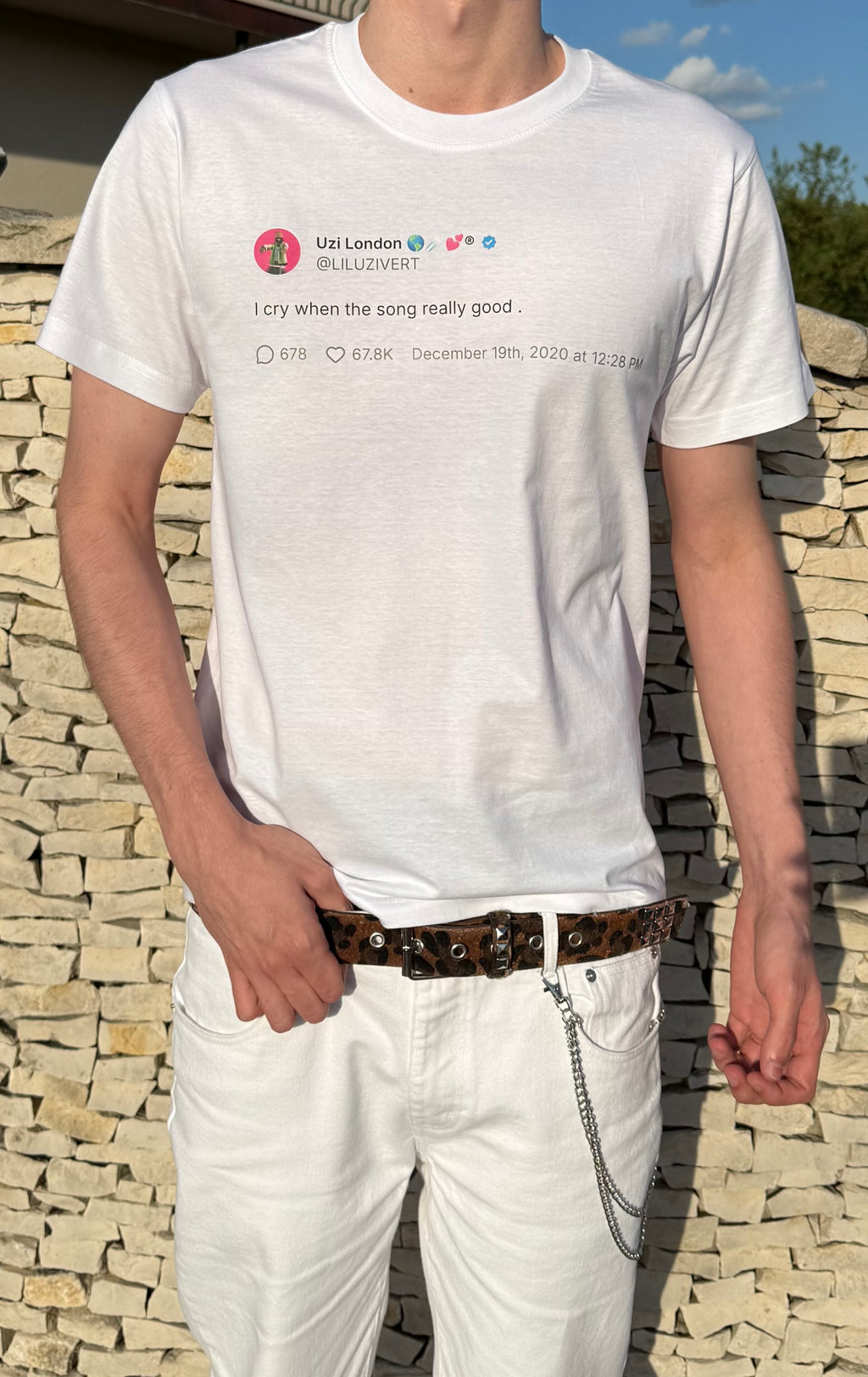 Uzi tweet tee