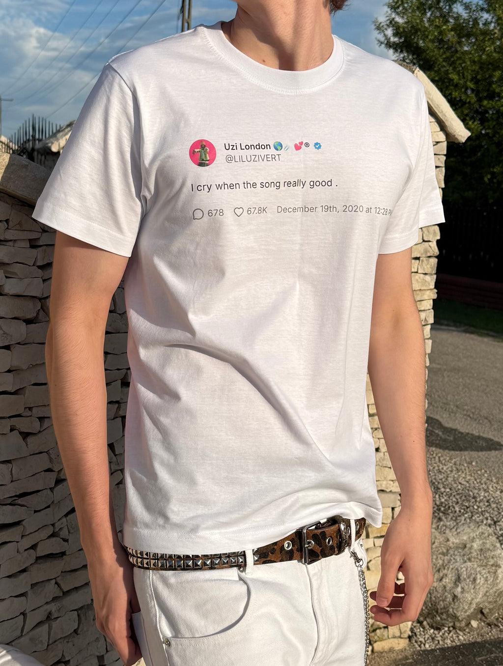 Uzi tweet tee
