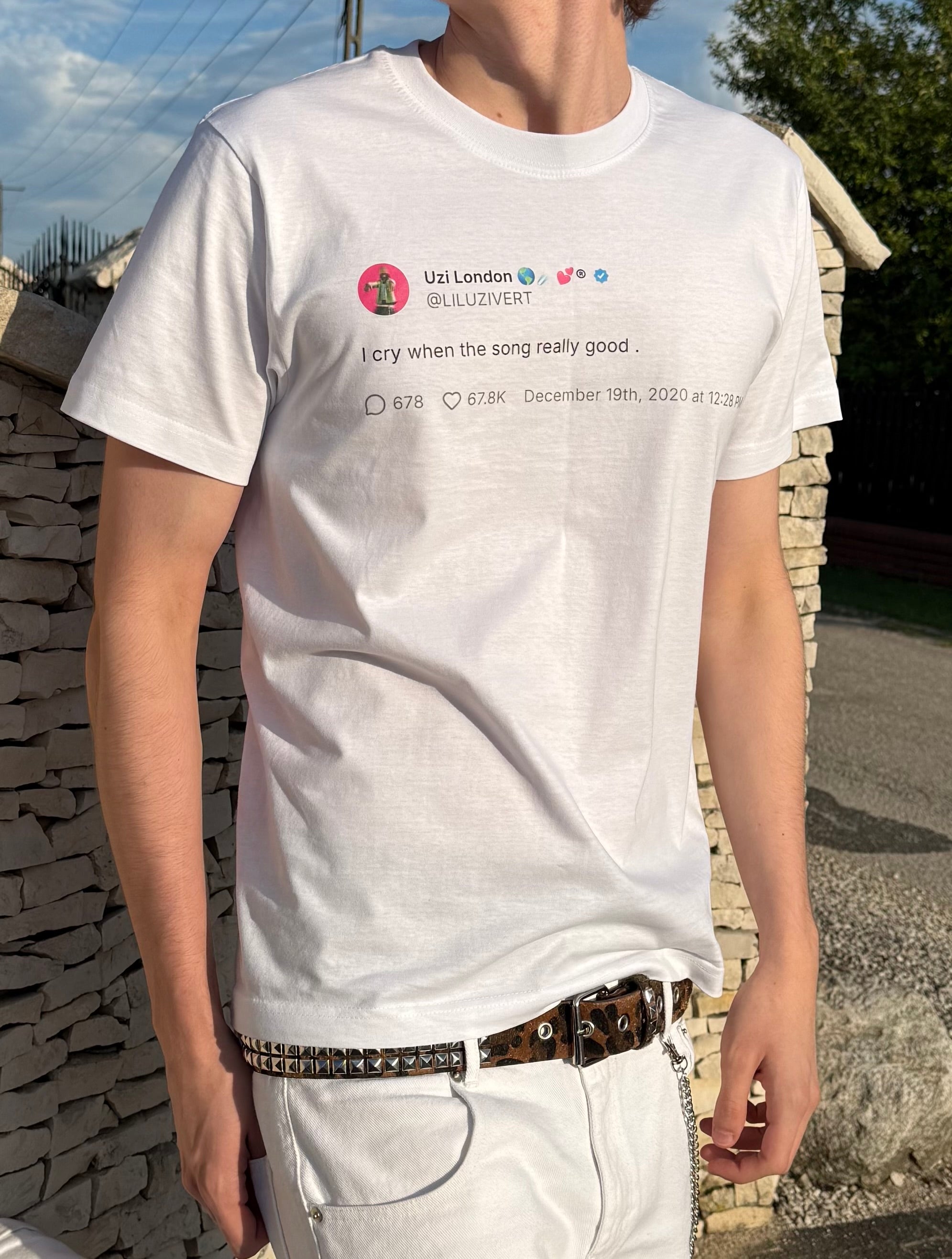 Uzi tweet tee